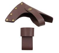 Vesone Étui pour Hache, Housse de Protection pour Hache - Gaine de hachette en Cuir avec tentures à la Taille,Étui de Hache de Gaine de Couverture de hachette pour Le Travail en Plein air de