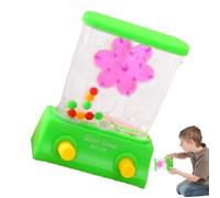 Vesone Jouet d'arcade de Jeu d'eau, Jeu d'arcade d'eau portatif - Ensemble d'arcade Miniature,Petite Machine d'arcade, Jouets éducatifs avec Anneau d'eau, Jouets d'eau, Passe-Temps rétro, faveur de