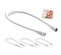 Vesone Lumières à Tricoter | Lampe LED Cou | Mains Libres pour Tricoter au Crochet, Lampe Portable USB pour Tricoter et Crocheter pour Le Camping, Le Salon, la Lecture, Le Tricot