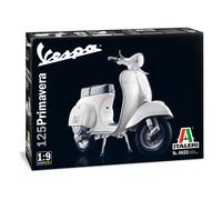 Vespa 125 Primavera Piaggio 1:9 Kit De Modèle En Plastique ITALERI