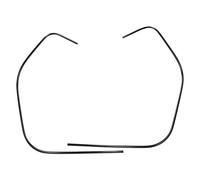 Vespa GTS GTV 125-300 ccm Protection de bord gauche et droit Noir