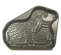 VESPA Moule à gâteaux en agneau, antiadhésif, anthracite, 35 x 28 x 5 cm, en aluminium