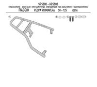 Vespa Primavera 125 14>19 SUPPORT POUR TOP CASES MONOLOCK® NOIR GIVI SR5608