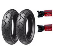 VESPA-PX LML 125 150 200 Paire De Pneus MICHELIN S1 TL Avec Chambres KENDA