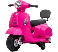 Vespa scooter électrique à partir de 18m véhicule électrique enfant scooter avec dossier rose