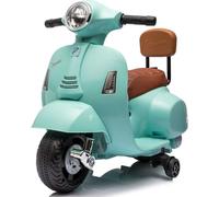 Vespa scooter électrique à partir de 18m véhicule électrique enfant scooter avec dossier vert