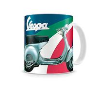 Vespa TTCE95 Tasse Tricolore Bleu, Céramique