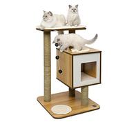 Arbre A Chat Vesper V Base Noyer H 81.5cm Noir