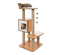 Arbre A Chat Vesper V Base Haute Noyer H120cm