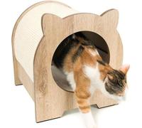 Vesper Maison pour chats Minou avec surface à gratter