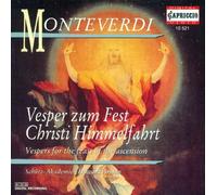 Vesper Zum Fest Christi Himmelfahrt by C. Monteverdi (1996-08-13)
