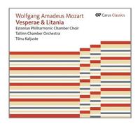 Tõnu Kaljuste – Mozart : Vesperae & Litania – CD – Carus