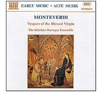 Vespro Della Beata Vergine Scholars Baroque Ens.