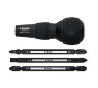 VESSEL Ball-Grip Interchangeable Screwdriver Set [No.220W-3] (Japan Import)
