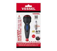 VESSEL Ball Grip Tournevis rechargeable avec 25 embouts