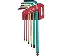 VESSEL Clés Allen à tête boule "RAINBALL" (6pcs)
