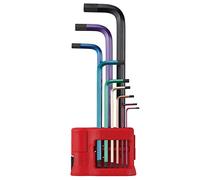 VESSEL Clés Allen à tête boule "RAINBALL" 9pcs 8909BP