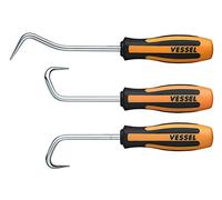 VESSEL Crochets à durite, jeu de 3 pcs