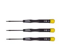 VESSEL Tournevis de précision ESD (antistatique) Microstix (3ULR), jeu de 3 pcs