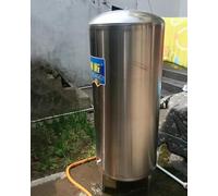 Vessie D’Eau Pressurisée en Acier Inoxydable Réservoir D’Eau De Puits D’arrosage D’Urgence Résidentiel avec Kit D’Installation Complet, One Color, 95x40cm(100L/26.4gal)