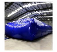 Vessie de stockage d'eau en PVC - Sac d'eau souple pliable de grande capacité for le stockage d'eau d'urgence et une utilisation agricole(10000L/2641gallon/5x2x1m)