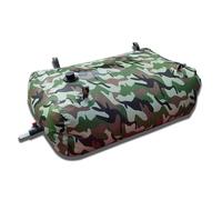 Vessie de Stockage d'eau Pliable Convient pour Le Stockage et Le Transport de l'eau Grande Capacité Robuste et Résistant Camouflage(240L70*100 * 35CM)