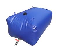 Vessie de stockage d'eau portable de 180 L avec robinet - Réservoir d'eau d'urgence de grande capacité pour une utilisation en extérieur, résistance à la sécheresse, irrigation agricole, camping