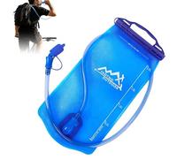 Vessie D'eau De Randonnée - Conception De Poche D'hydratation Étanche De 1,5 L/2 L, Matériau De Stockage Flexible Sans BPA, Système D'abreuvement À Valve De Morsure À Haut Débit | Hydratation De Rando
