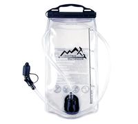 Vessie d'Hydratation 1.5L 2L Plein Air - Vessie Eau Étanche avec Grande Ouverture Fermeture Rapide | Bladder Hydratation Légère pour Cyclisme Randonnée Escalade Trail Running Camping Pêche
