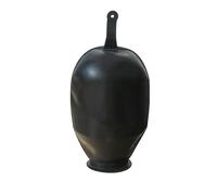 Vessie en caoutchouc bride de rechange pour vase d'expansion chauffage sanitaire pompe à eau cuve sous pression bride surpresseur vessie rechange réservoir kit (Membrane unique 60-80L)