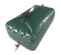 Vessie portative / réservoir de stockage d'eau, Réservoir d'eau durable pliable épaissi pour voiture extérieure, Sac de stockage d'eau d'urgence avec robinet, Collecteur d'eau de pluie de jardin