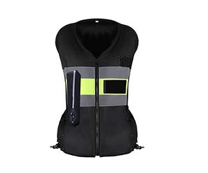 Vest De Motocycliste Réfléchissant Airbag De Déclencheur Mécanique Réutilisable Pour Les Hommes Et Les Femmes, Gilet Équestre, Moto