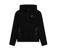 Nike Hooded Full Zip Ls Top B Nsw Tech Flc Fz, Black/Black/Black, FD3285-010, S