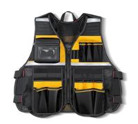 Vest Electrician Comfortable Breathable Multi-Pocket Men Workwear Tool