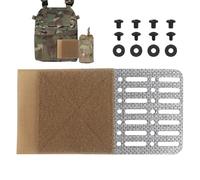 Vest Extender - Fiberboard, 7.48x3.94x0.2in Vest Plate Multifunctional Side Panel | Durable Quick-Access Extension, Outdoor Gear Accessory For Vests, Use, Hiking, Camping, Travel, cb, Reportez-vous à