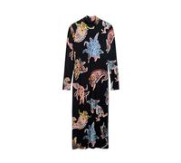 Desigual Vest_Melted Paisleys_lacr Robe décontractée, Noir, M Femme
