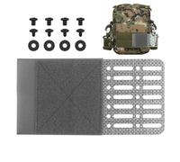 Vest Side Extenders, Vest Side Expander, Practical Bag Extension Side Panels, Quick Access Side Panel Vest Plate, Practical Vest Extension Wings, Easy to Use, Portable for Team Activities Enhanced