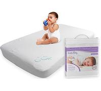 Vesta Baby Protège Matelas Haut de Gamme pour Lit Bébé 70 x 140 cm - Housse de Protection Imperméable à l'eau Drap-Housse Bambou Naturel Surmatelas Silencieux pour Nourrissons et Tout-Petits