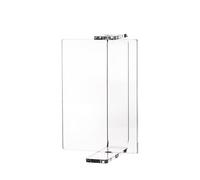 VESTA Cadre photo pivotant Lux - 14,5 x H19 cm - Cristal acrylique - Deux photos insérées dans le même cadre - Fabriqué en Italie