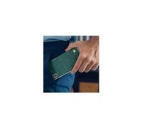 Vesta - Coque de protection pour téléphone portable - tissu - Vert émeraude - pour Apple iPhone XS Max