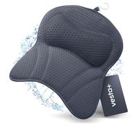 Vesta+ Coussin de bain bleu nuit L avec ventouses - Coussin de bain vainqueur du test - Coussin de nuque - Coussin de nuque de baignoire - Coussin de bain - Coussin de douche