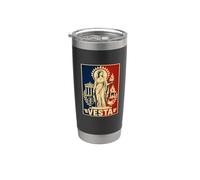 Vesta Déesse du foyer Rome antique VESTA Gobelet isotherme en acier inoxydable double paroi