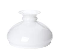 Vesta lampe à pétrole dans de nombreuses tailles Petro verre abat-jour lampe à huile blanc opale kérosène verre (diamètre en dessous: 242mm)