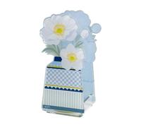 VESTA Parfum d'ambiance mini Air - Parfum Destino by Chiara Florence - Bleu ciel - 50 ml - Cristal acrylique - Fabrication artisanale - Idée cadeau - Fabriqué en Italie