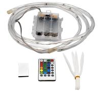 Vestamore Lampe de panier de basket-ball avec 16 couleurs, télécommande, éclairage de jeu de nuit, étanche, bande de 1,5 m, cordon de 4,88 m, pour intérieur/extérieur