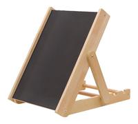Vestamore Planche à ongles en bois réglable à 3 niveaux pour chien, 39,4 x 27,4 cm, tampon à gratter en papier abrasif, auto-toilettage, protège les meubles, pour chiens de petite et moyenne taille