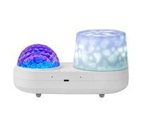 Vestamore Projecteur de lumière ciel étoilé rotatif avec double couche de vague de l'océan, 6 effets océaniques, 6 modes d'éclairage, veilleuse pour fêtes, voiture, chambre à coucher de jeunes