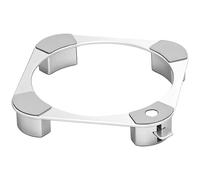 Vestamore Support en Aluminium pour Mini M4, Base allongée, Design surélevé pour Une Meilleure Dissipation de la Chaleur, Surface antidérapante, Gain de Place, avec Ouverture, Argent, 5 x 5 x 0,87 in