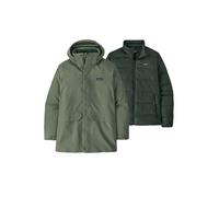 Patagonia - Parka chaude et imperméable - M's Tres 3-in-1 Parka Old Growth Green pour Homme - Taille S - Kaki Kaki S