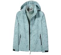 Veste 3 en 1 pour femme - Imperméable, avec capuche, veste de ski, veste de pluie, veste d’extérieur, veste fonctionnelle, doublée, grande taille, manteau d’hiver, veste légère, veste matelassée